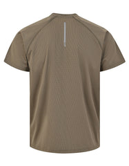 Khaki Half Sleeves Gym Tee FGT2600-2-XXL