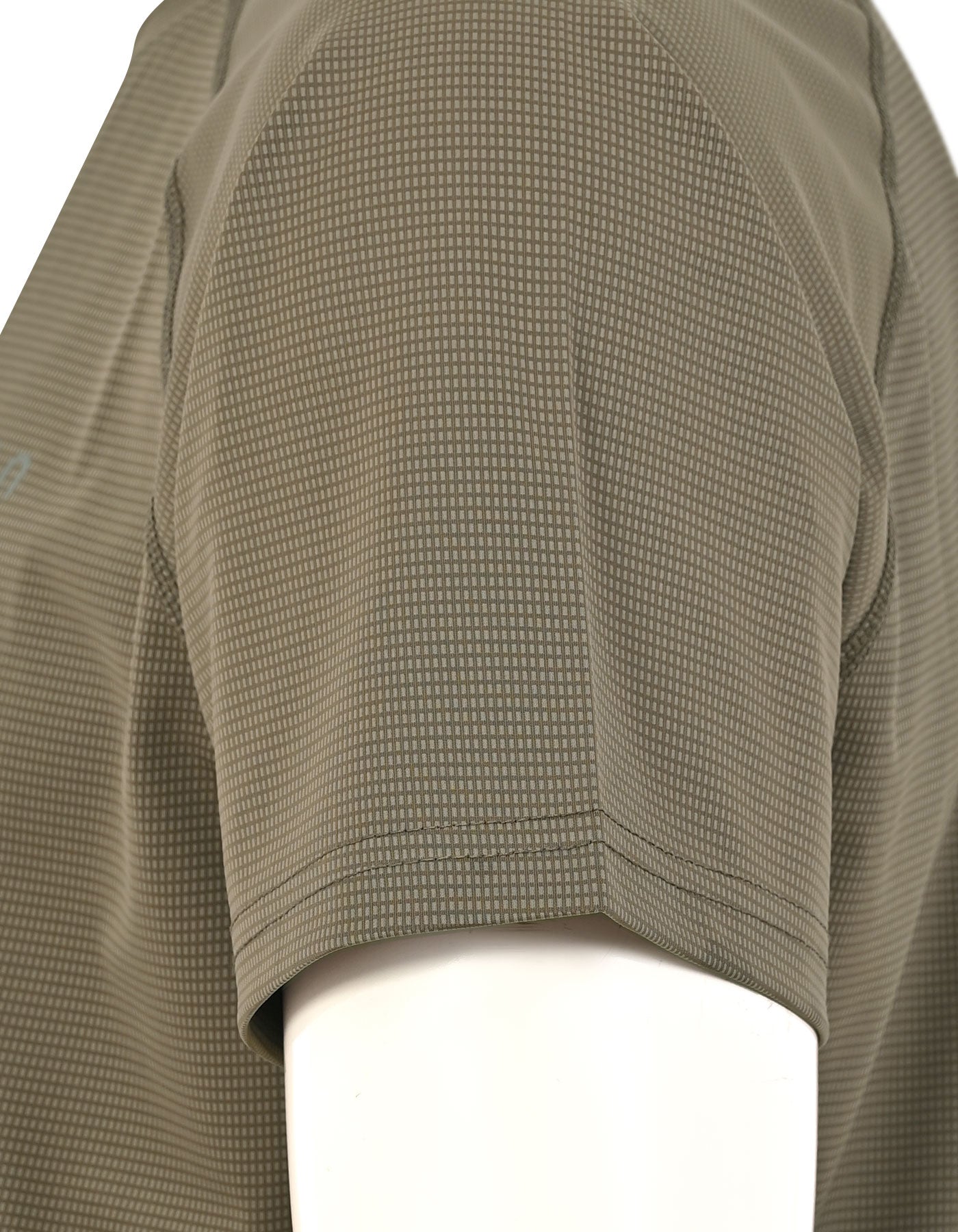 Khaki Half Sleeves Gym Tee FGT2600-2-L