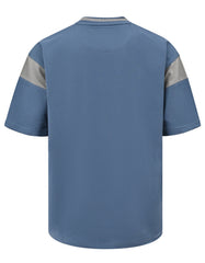 Aura Blue Half Sleeves Gym Tee FGT2601-1-XL