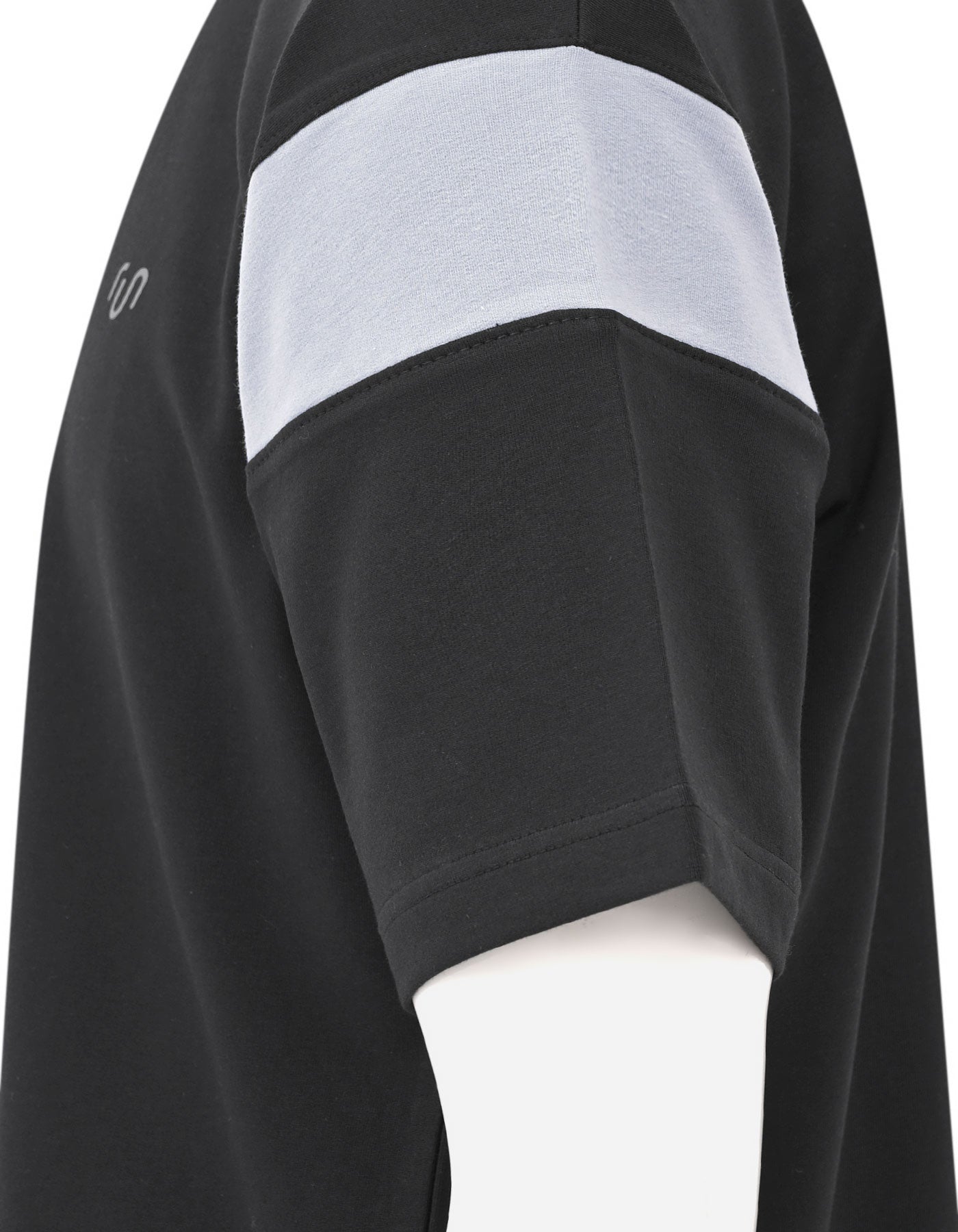 Black Half Sleeves Gym Tee FGT2601-2-L