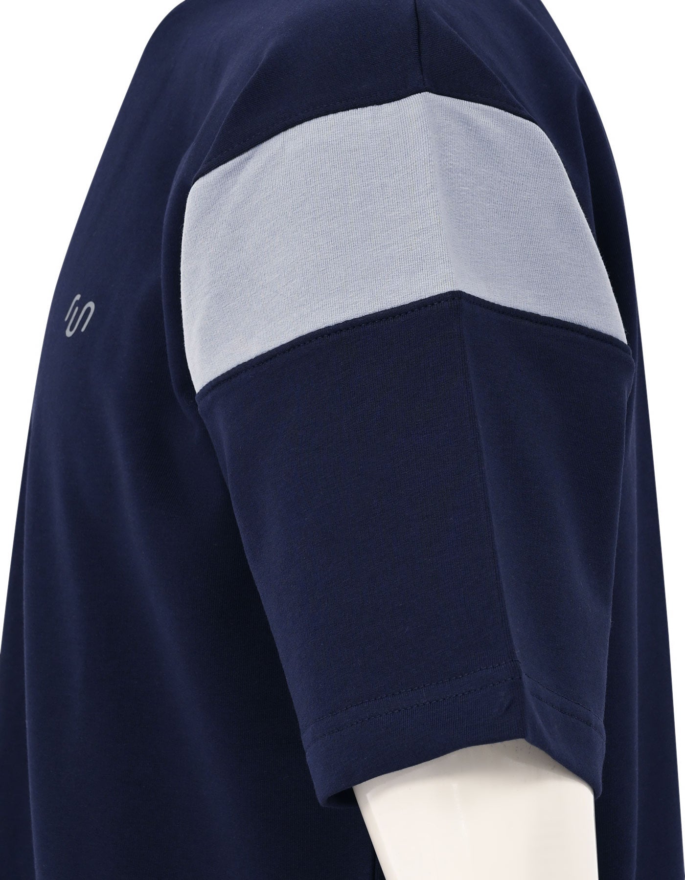 Navy Half Sleeves Gym Tee FGT2601-3-L