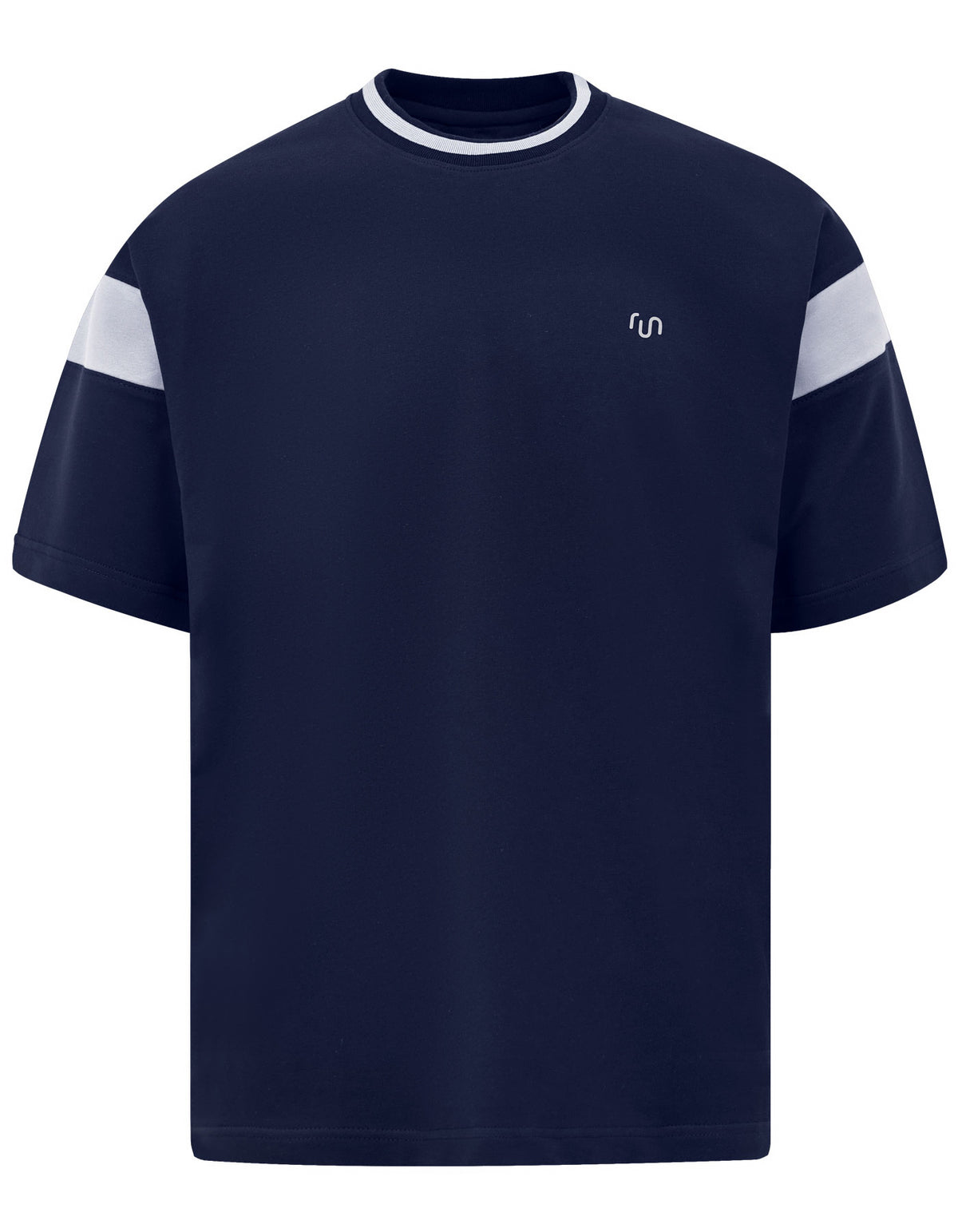 Navy Half Sleeves Gym Tee FGT2601-3-S