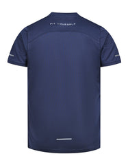 Rust Half Sleeves Gym Tee FGT2602-1-L