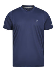 Rust Half Sleeves Gym Tee fgt2602-1