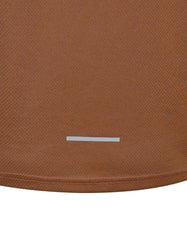 Brown Texture Gym Tee