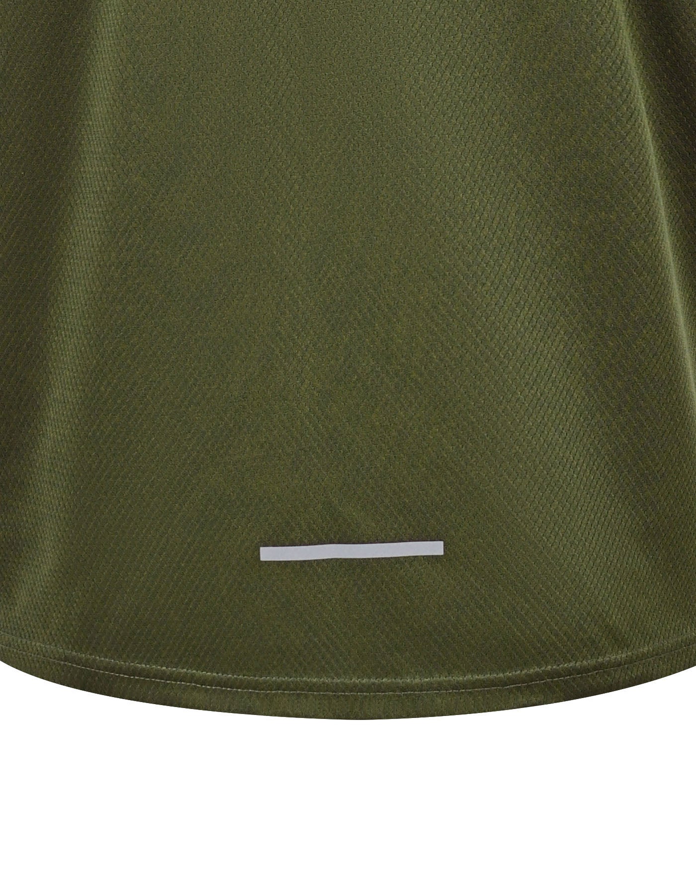 Olive Half Sleeves Gym Tee FGT2602-6-XL