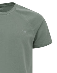 Moss Half Sleeves Gym Tee FGT2607-M