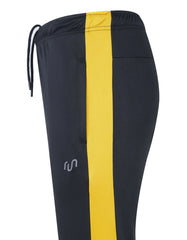 Black/Yellow Gym Trouser FGTR2312-1-M