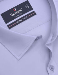 Plain Grey Regular Fit Shirt FS1006-1RF-15