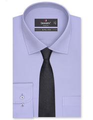 Plain Grey Regular Fit Shirt FS1006-1RF-15.5