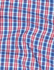 Check Blue/Red Tailored Smart Fit Shirt FS1049SF-16