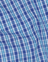 Check Blue Tailored Smart Fit Shirt FS1056SF-16