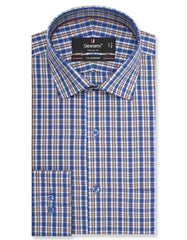 Check Blue Classic Fit Shirt FS1057RF-14.5