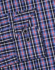 Check Blue Classic Fit Shirt FS1058RF-15.5