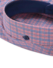 Check White/L Pink Classic Fit Shirt FS1063RF-16.5