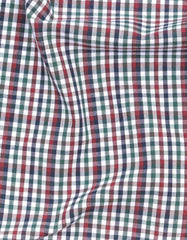 Check Green/Maroon Classic Fit Shirt FS1064RF-17.5