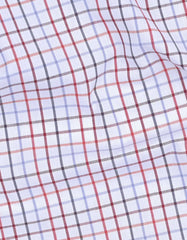 Check Maroon Tailored Smart Fit Shirt FS1071SF-16