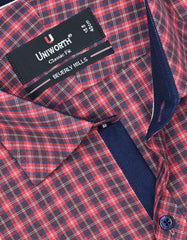 Check Red Classic Fit Shirt FS1080RF-15