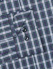 Check Green Tailored Smart Fit Shirt FS1083SF-15.5