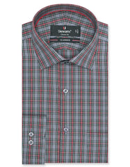Check Grey Classic Fit Shirt FS1086RF-14.5