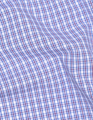 Check Blue Tailored Smart Fit Shirt FS1091SH-16
