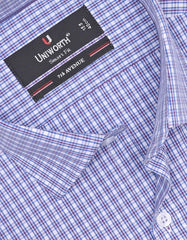 Check Blue Tailored Smart Fit Shirt FS1091SH-15
