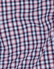 Check Navy Tailored Smart Fit Shirt FS1093SF-17