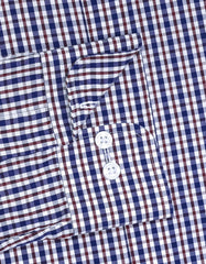 Check Brown Classic Fit Shirt FS1095RF-15.5