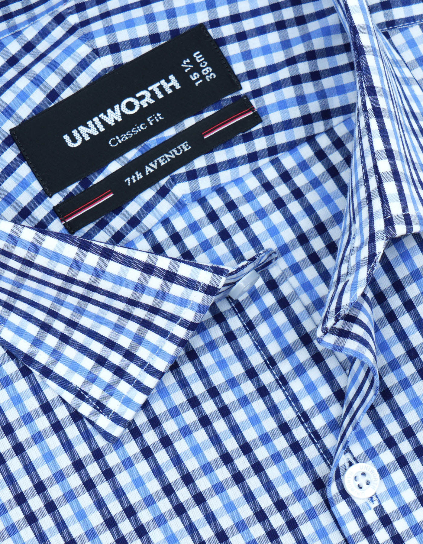 Check Sky Classic Fit Shirt FS1099RF-15