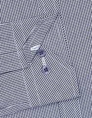 Check Navy Classic Fit Shirt FS1104RF-15.5