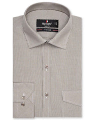 Check Khaki Tailored Smart Fit Shirt FS1106SF-14.5