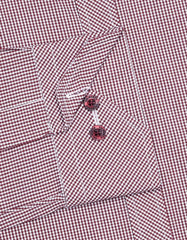 Check Red Classic Fit Shirt FS1107RF-15.5