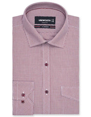Check Red Classic Fit Shirt FS1107RF-14.5