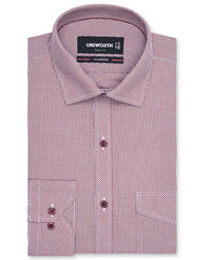 Check Red Tailored Smart Fit Shirt FS1107SF-14.5