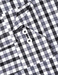 Check Black Tailored Smart Fit Shirt FS1111-1SF-16