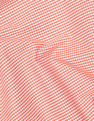 Check Orange Classic Fit Shirt FS1115RF-16.5
