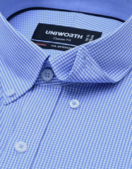 Check Sky Classic Fit Shirt FS1116RF-15.5