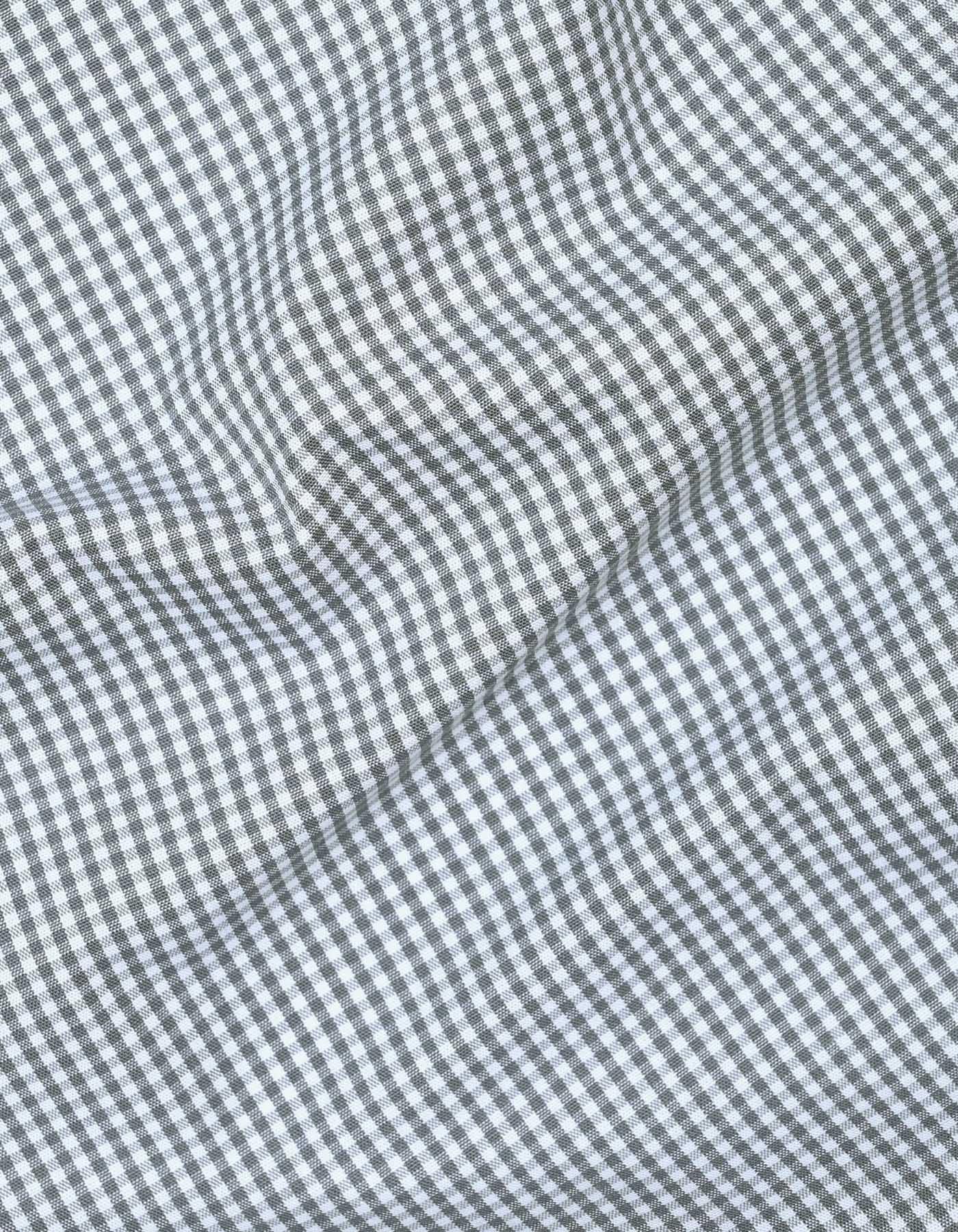 Check Grey Tailored Smart Fit Shirt FS1117SF-16.5