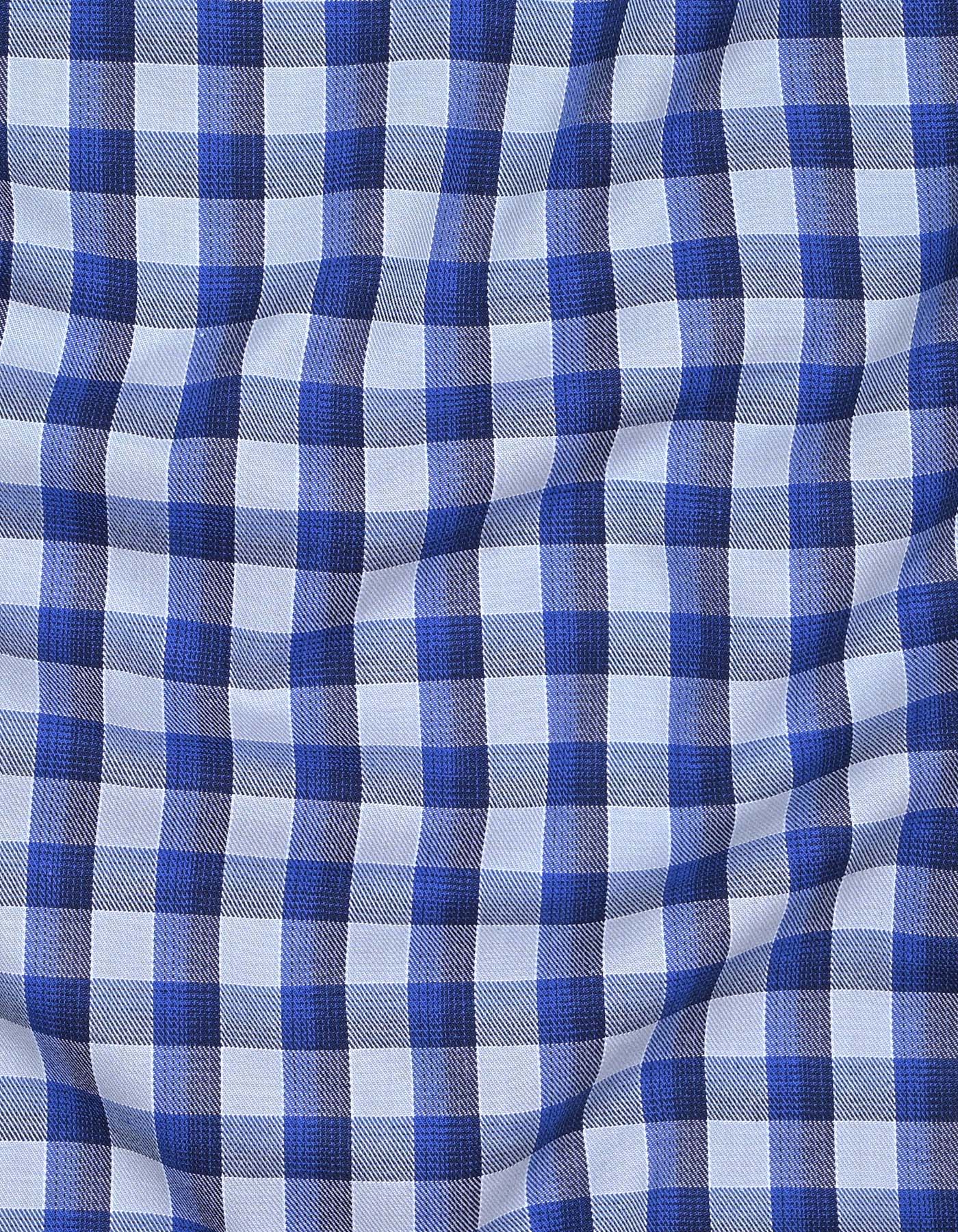 Check River Blue Classic Fit Shirt FS1120RF-16