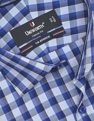 Check River Blue Classic Fit Shirt FS1120RF-15