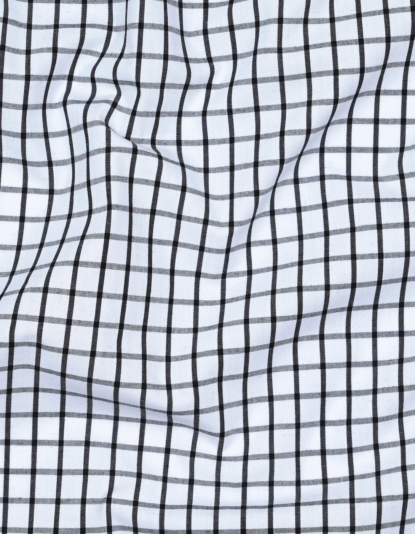 Check Black Smart Fit Shirt FS1125SF-16