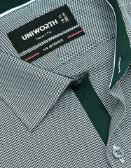 Check Green Tailored Smart Fit Shirt FS1129SF-15