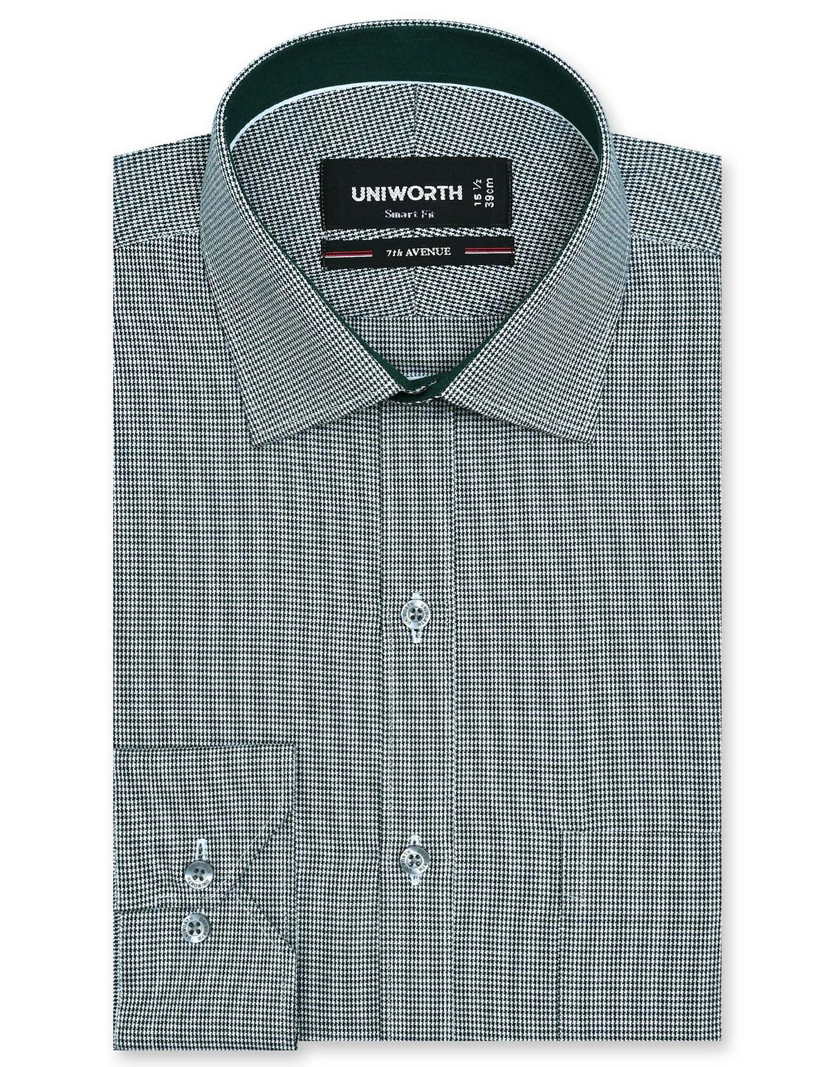 Check Green Tailored Smart Fit Shirt FS1129SF-14.5