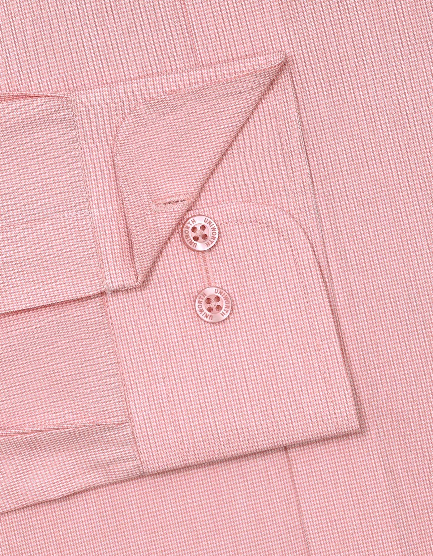 Check L Orange Tailored Smart Fit Shirt FS1132-1SF-15.5