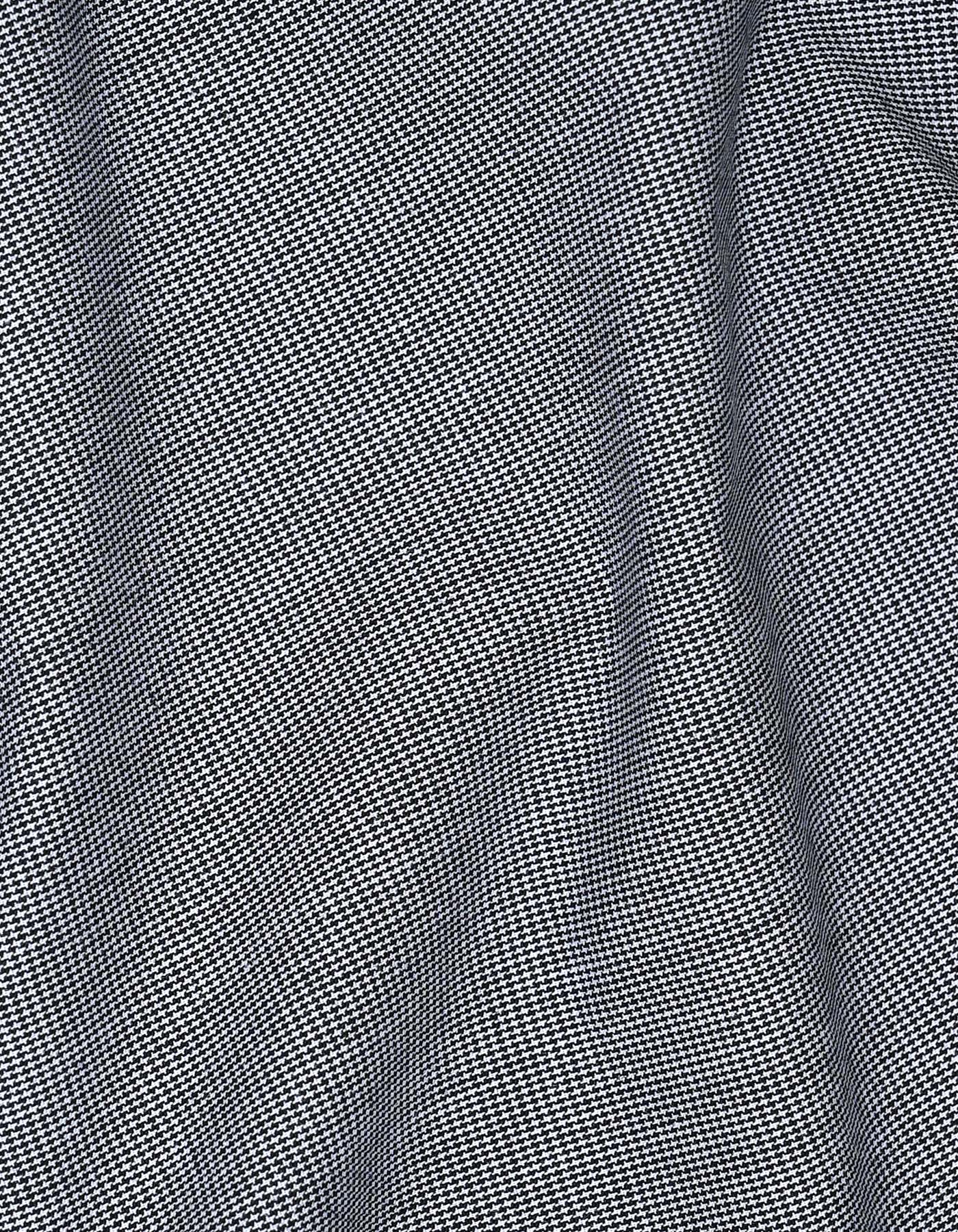 Check Black Tailored Smart Fit Shirt FS1134SF-16