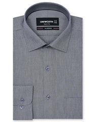 Check Black Tailored Smart Fit Shirt FS1134SF-14.5