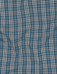 Check Teal Classic Fit Shirt FS1141RH-16