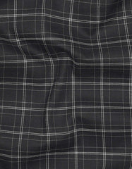 Check Black Smart Fit Shirt FS1151SH-16