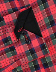 Check Green Tailored Smart Fit Shirt FS1152SF-15.5