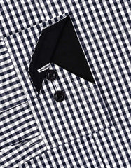 Check Black Tailored Smart Fit Shirt FS1169SF-15.5